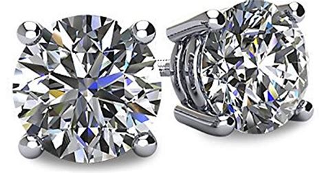 how much are fake diamond studs